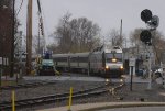 NJT 4511 arrives.
